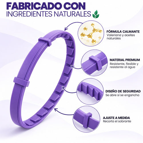 Collar calmante para gatos (paquete de 2)